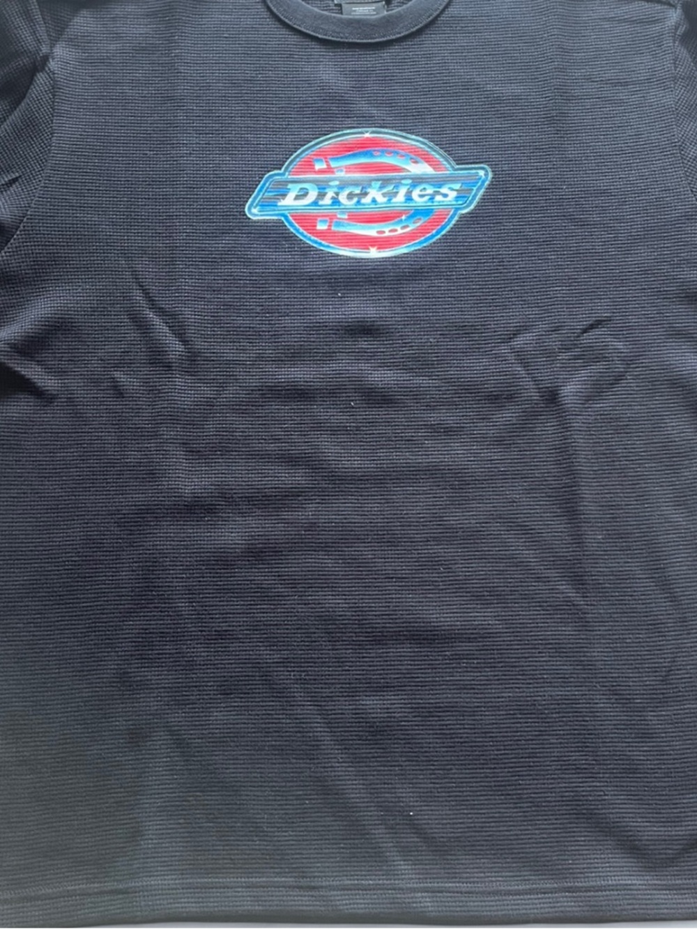 Large- Dickies x Supreme Black long Sleeve thermal